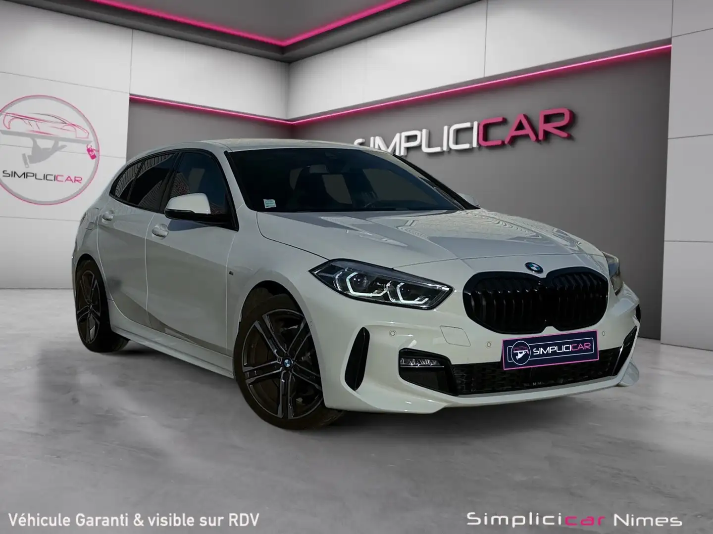 BMW 116 116i 109 ch M Sport Blanc - 1