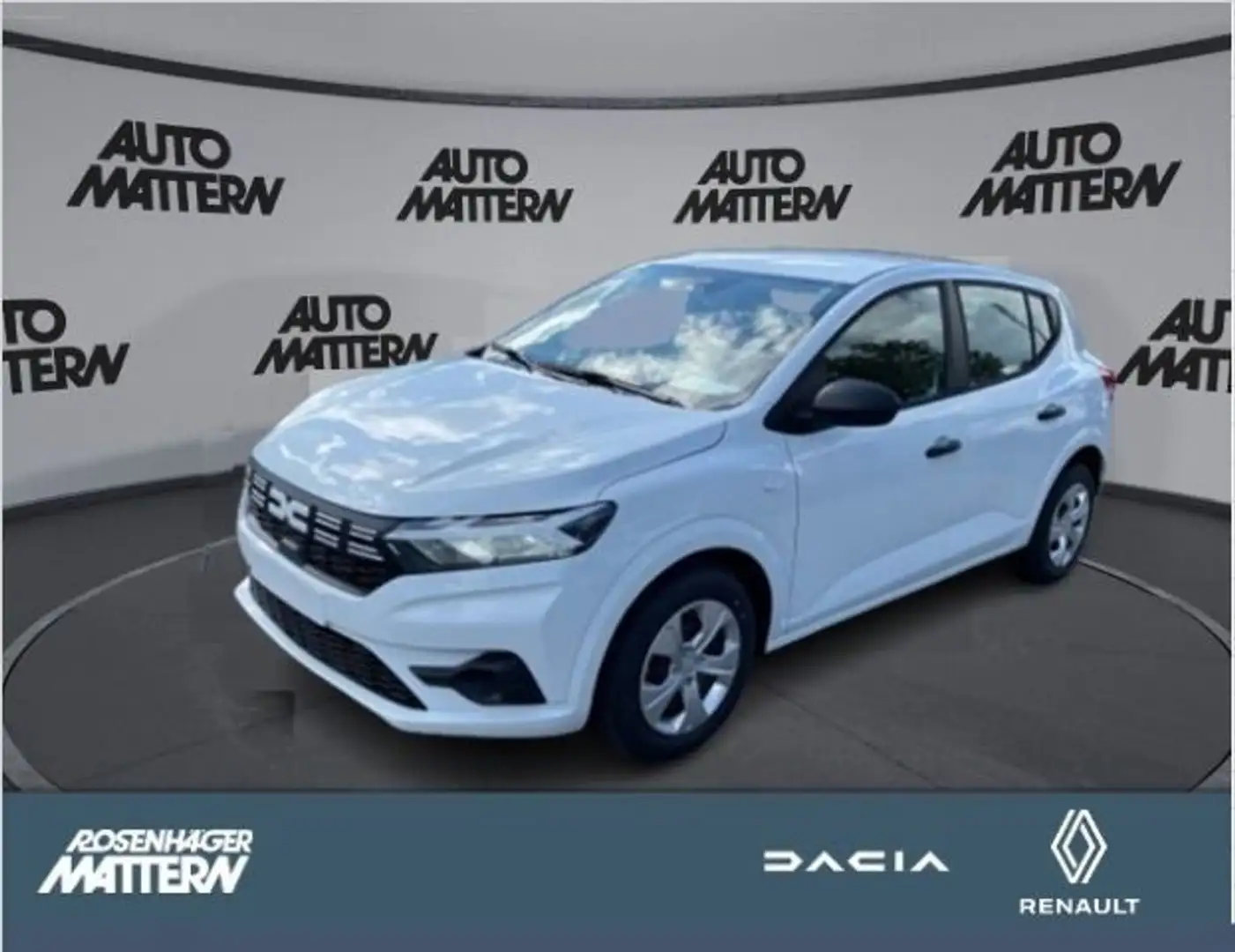 Dacia Sandero III Essential SCe65  # Bestell Fahrzeug Blanc - 1