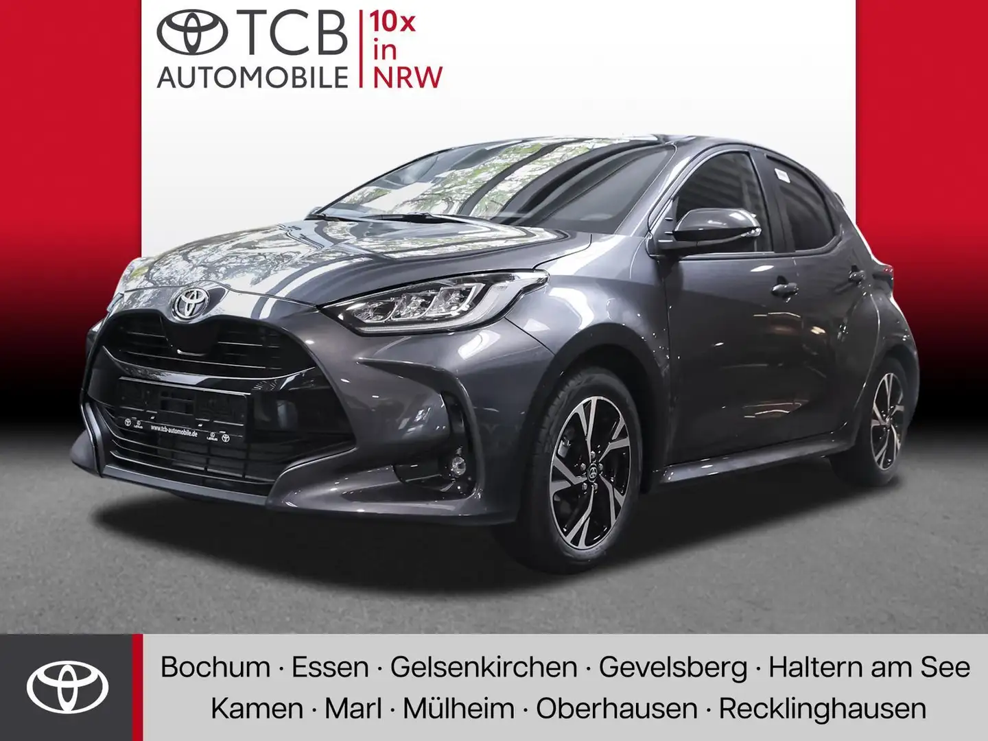 Toyota Yaris 1.5 Hybrid Teamplayer PDC KLIMA Gris - 1