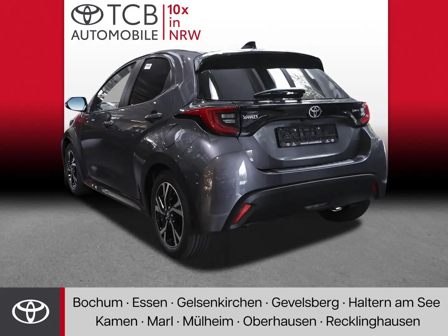 Toyota Yaris 1.5 Hybrid Teamplayer PDC KLIMA Gris - 2