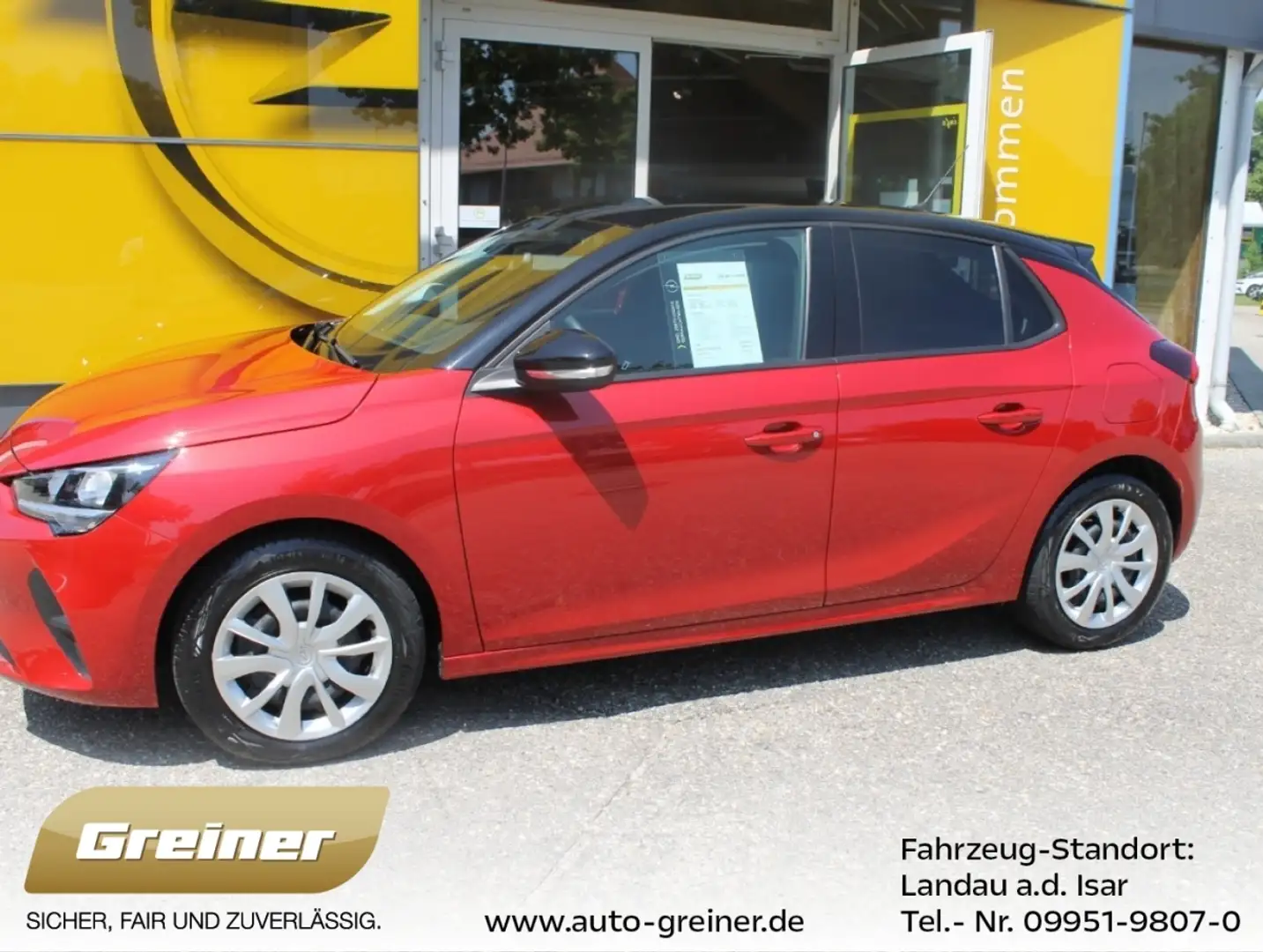 Opel Corsa 1.2 Turbo Edition S/S NAVI|KAMERA|PDC Rot - 1