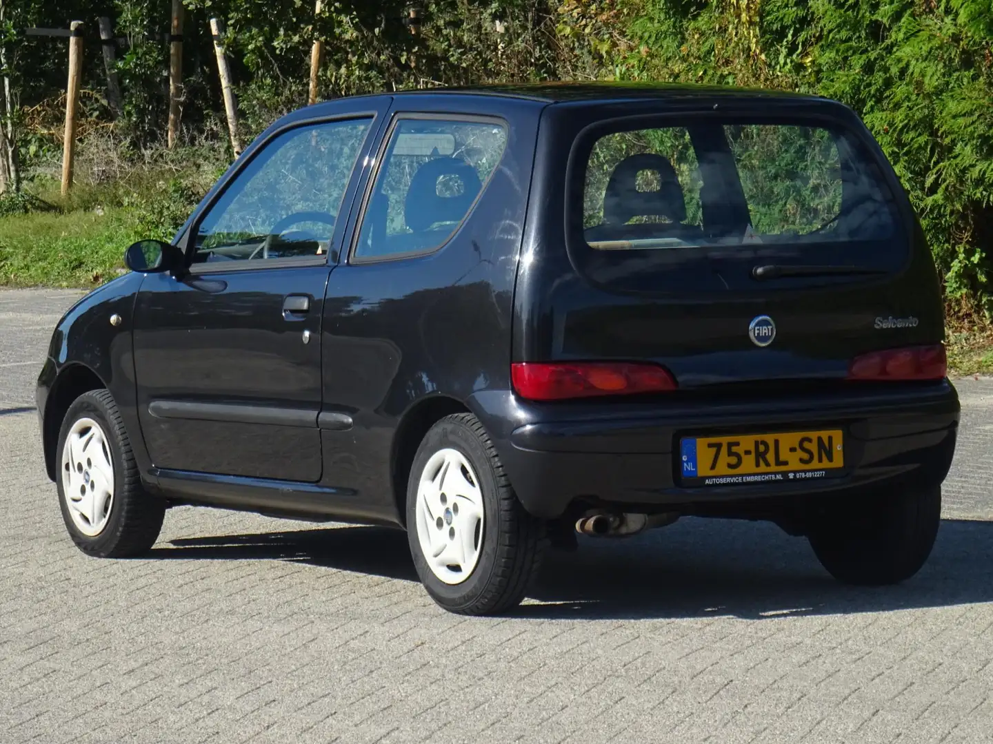 Fiat Seicento 1.1 Young NAP/ELEKRAM/APK Zwart - 2
