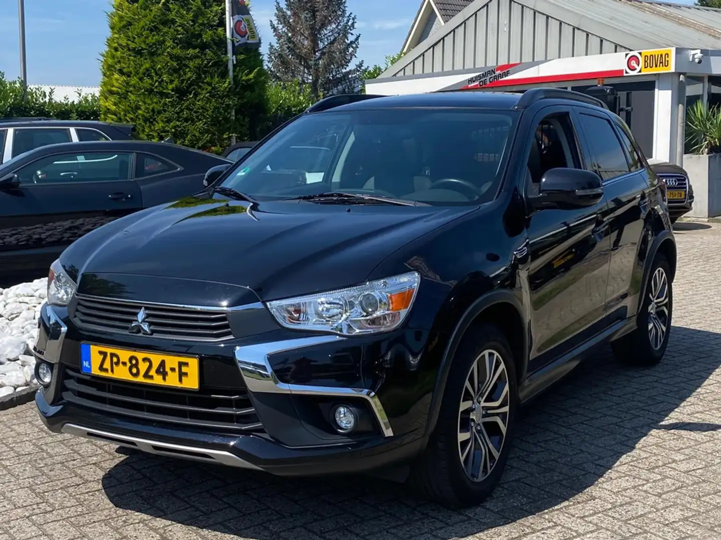 Mitsubishi ASX 1.6 Zwart 2017 Leer Pano Xenon Zwart - 1