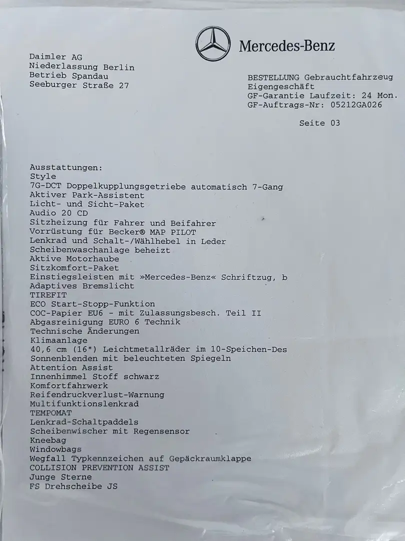 Mercedes-Benz A 180 (BlueEFFICIENCY) 7G-DCT Style - 2