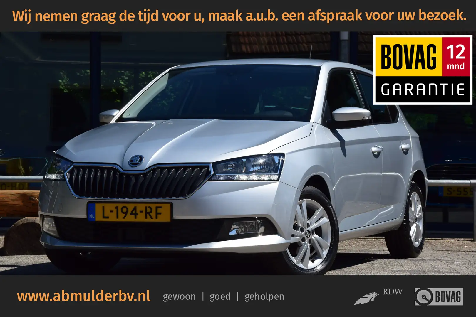 Skoda Fabia 1.0 TSI 96PK Ambition | Org. NL | BOVAG Garantie | Grijs - 1