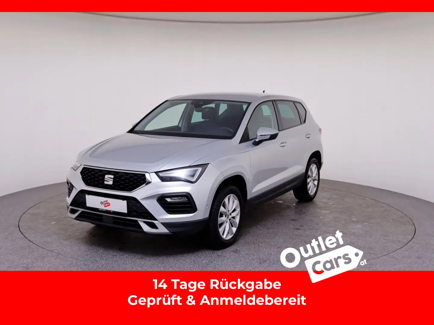 SEAT Ateca Style 2.0 TDI DSG Silber - 1