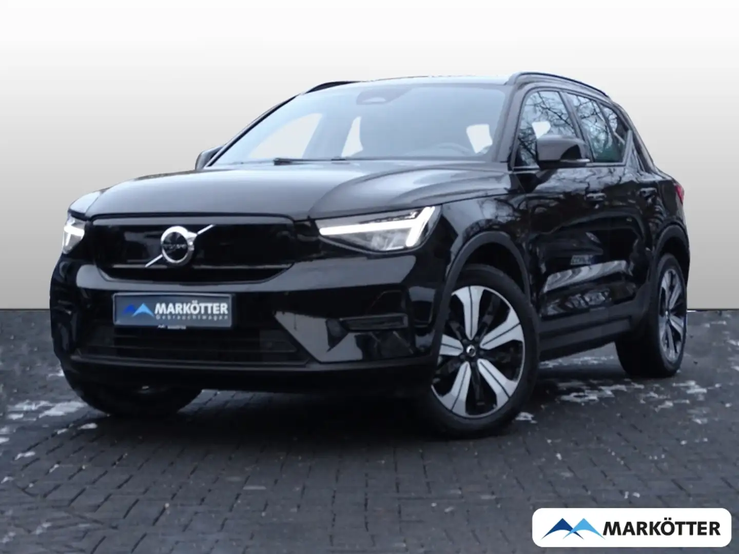 Volvo XC40 Core Recharge Pure Electric 2WD/PDC/CAM Schwarz - 1