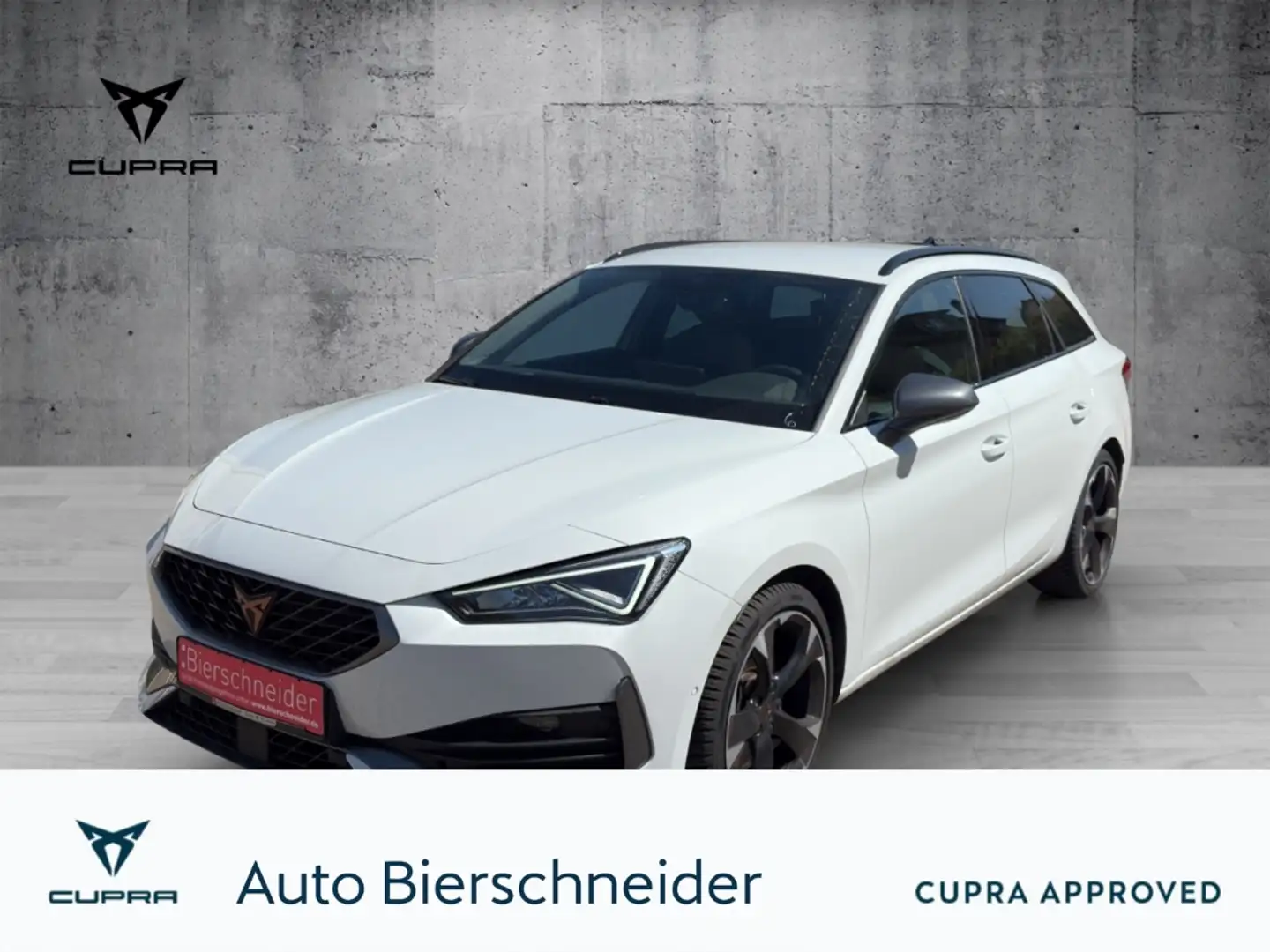 CUPRA Leon Sp. 2.0 TSI DSG ab 289,- EUR mtl. 1000 eHeck FaPa Weiß - 1