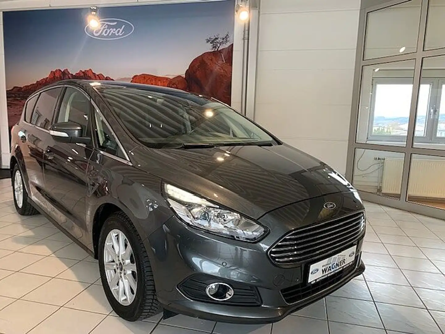 Ford S-Max 1.5  TITANIUM AHK/NAVI/WINTER-PAKET Grau - 1