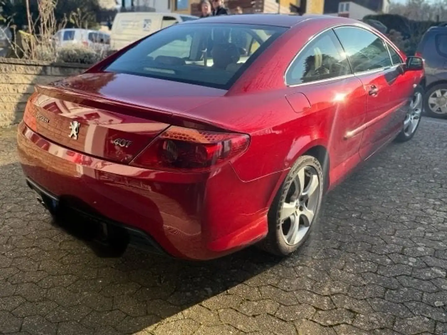 Peugeot 407 Coupe Czerwony - 1