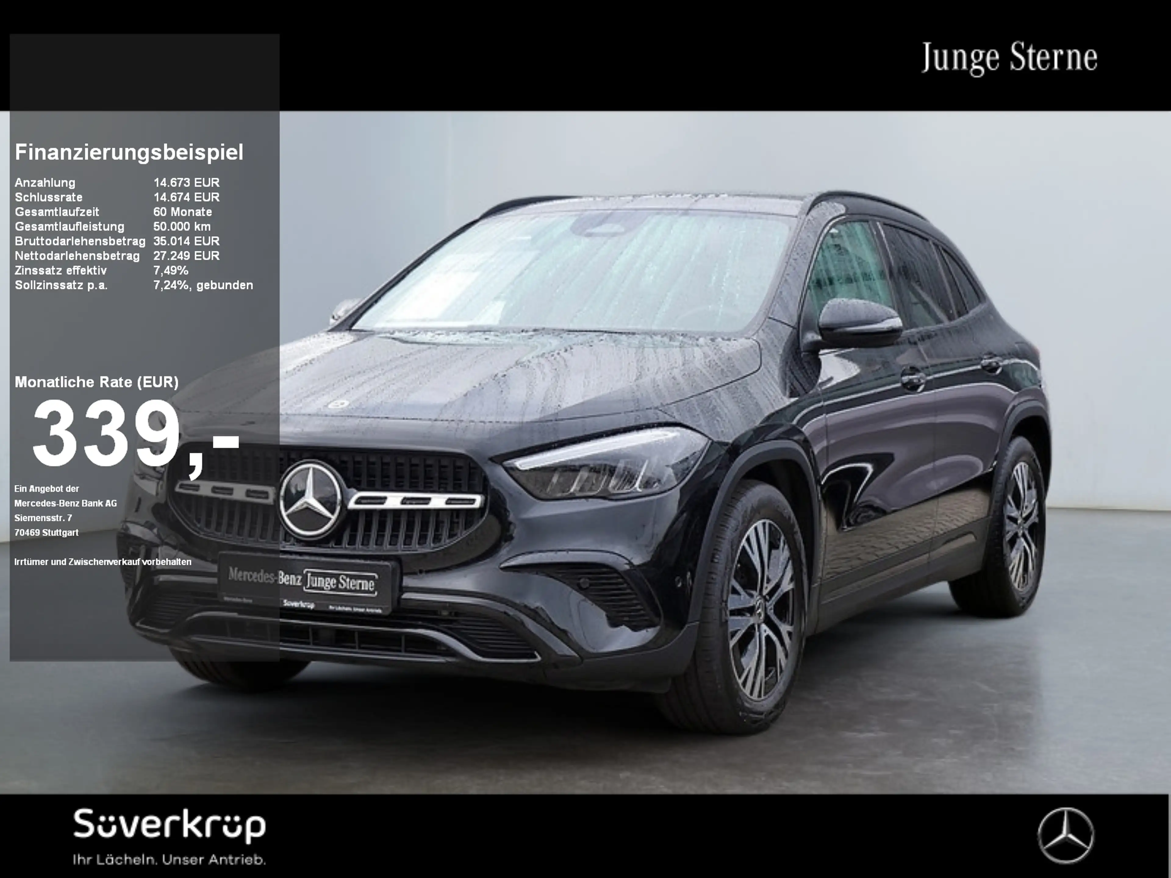 Mercedes-Benz GLA 220 d 4M , NIGHT PROGRESSIVE MEMO AHK DISTR