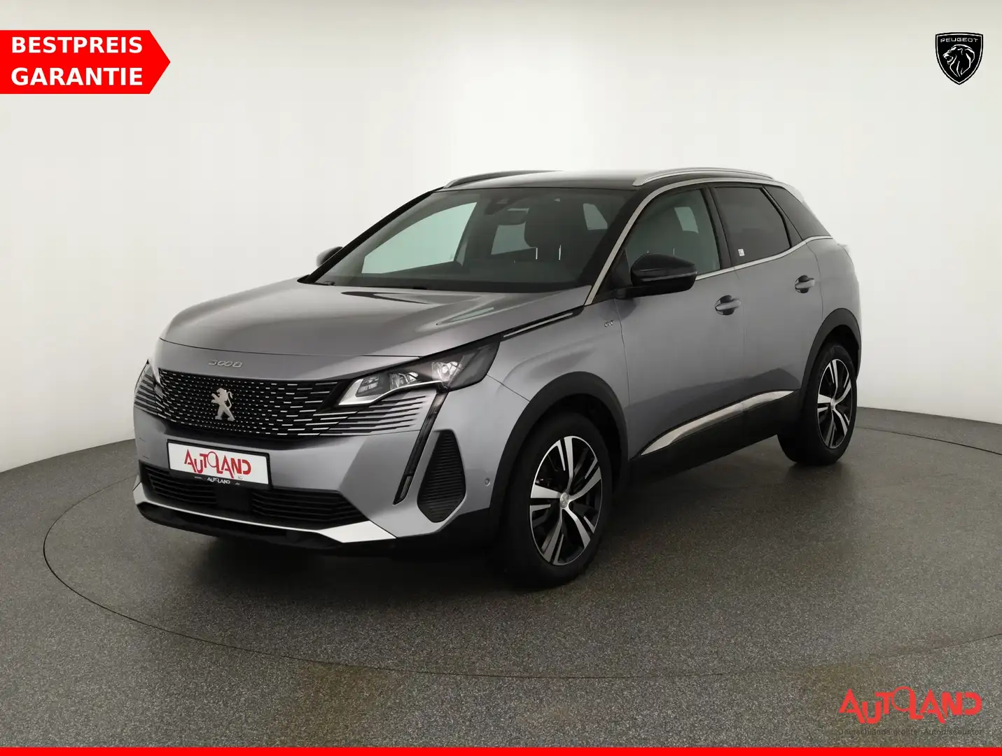 Peugeot 3008 GT-Line 1.2 PureTech 130 Aut. LED ACC Navi Gris - 1