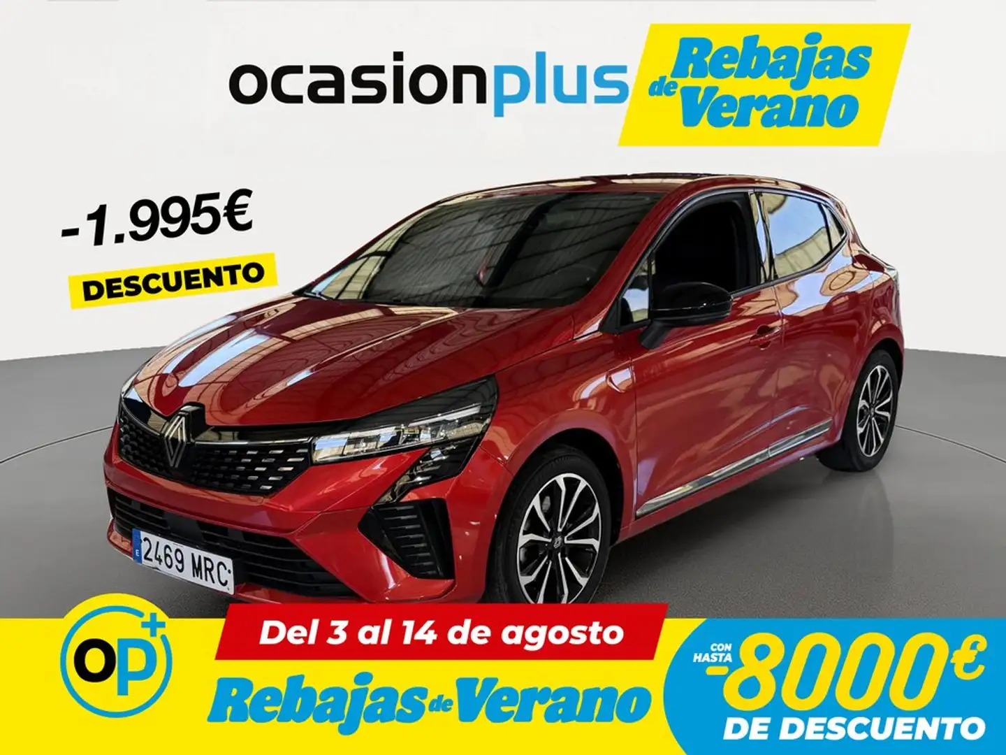 Renault Clio E-TECH Híbrido Techno 103kW Rojo - 1