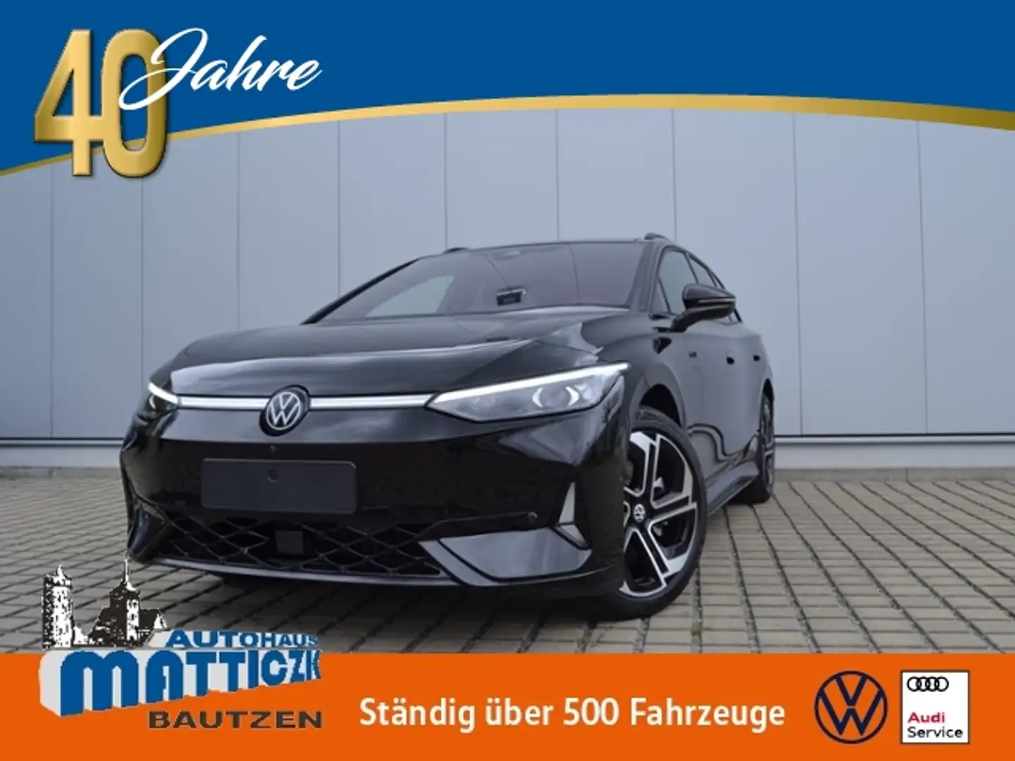 Volkswagen ID.7 GTX Tourer 4Motion EXTERIEU+IQ.DRIVE+KOMFORT-PAKE Schwarz - 1
