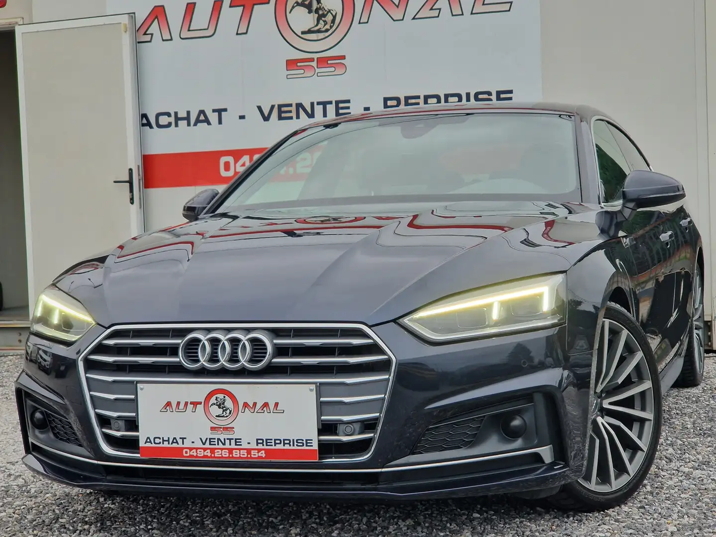 Audi A5 Sportback 1.4 TFSI S Line S tronic*XENON*GPS*CUIR Bleu - 1