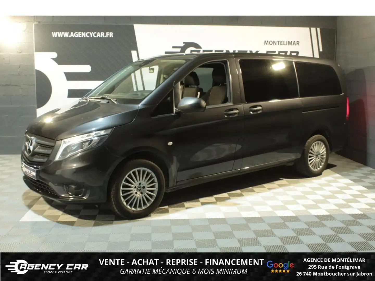 Mercedes-Benz Vito 116 CDI Tourer Long First - 9 places - 9G-Tronic 4-Matic Grijs - 1