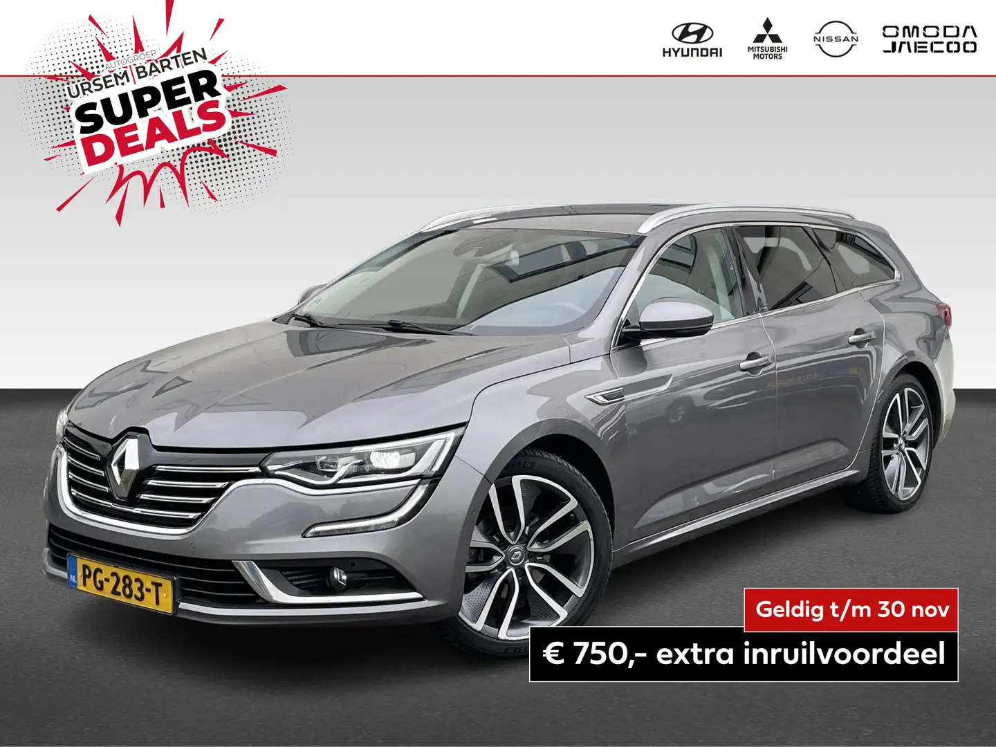 Renault Talisman Estate 1.6 TCe Intens | Automaat | 150PK | Grijs - 1
