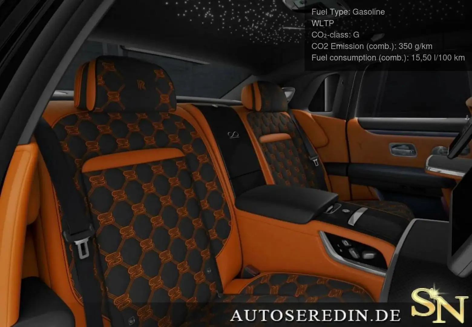 Rolls-Royce Ghost Series II Black Badge DUALITY TWILL(GUCCI)+Shootin Чёрный - 1