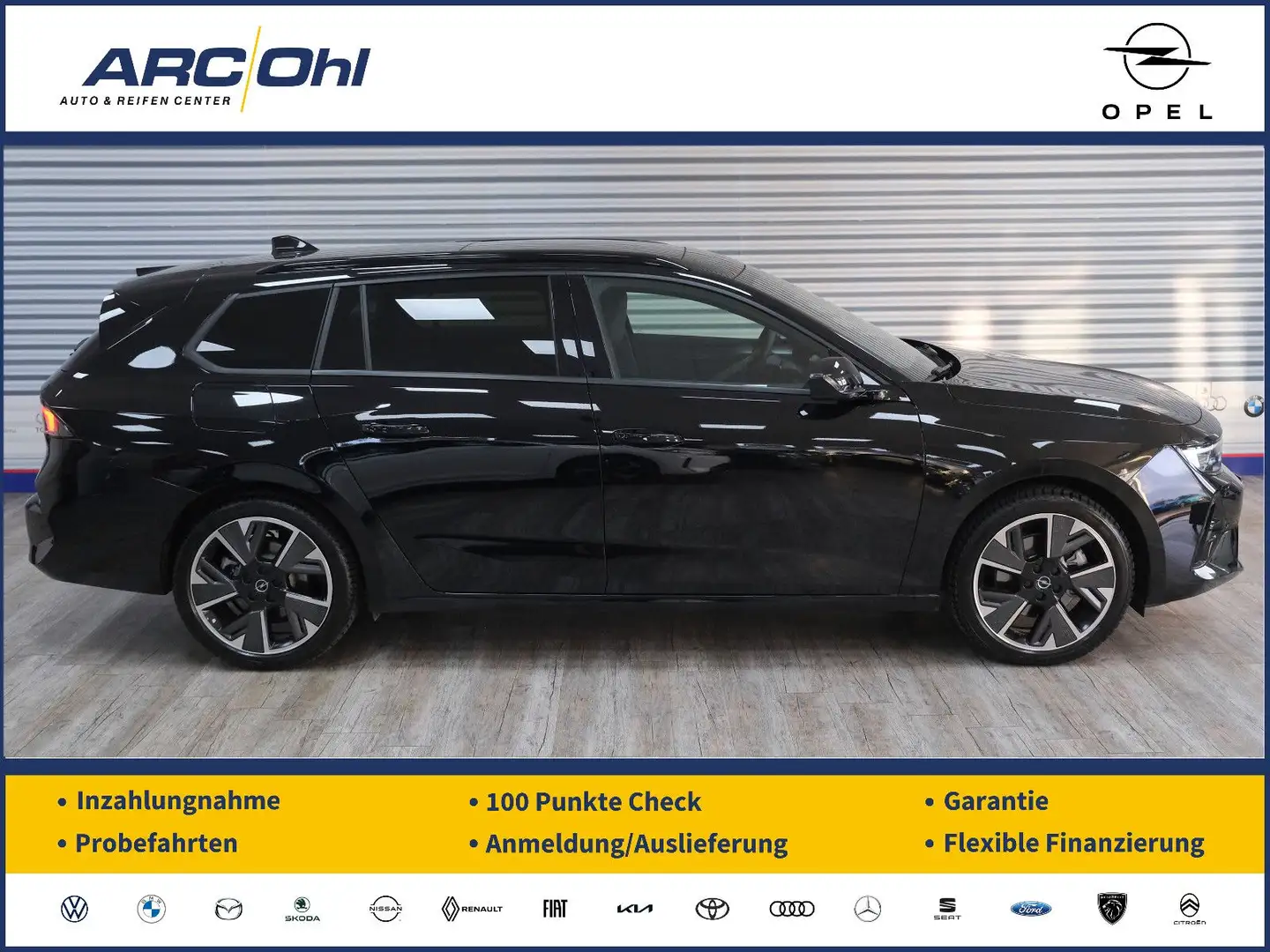Opel Astra -e L ST GS *NAVI/HUD/SHZ/PDC/360/SCHIEBED* Noir - 1
