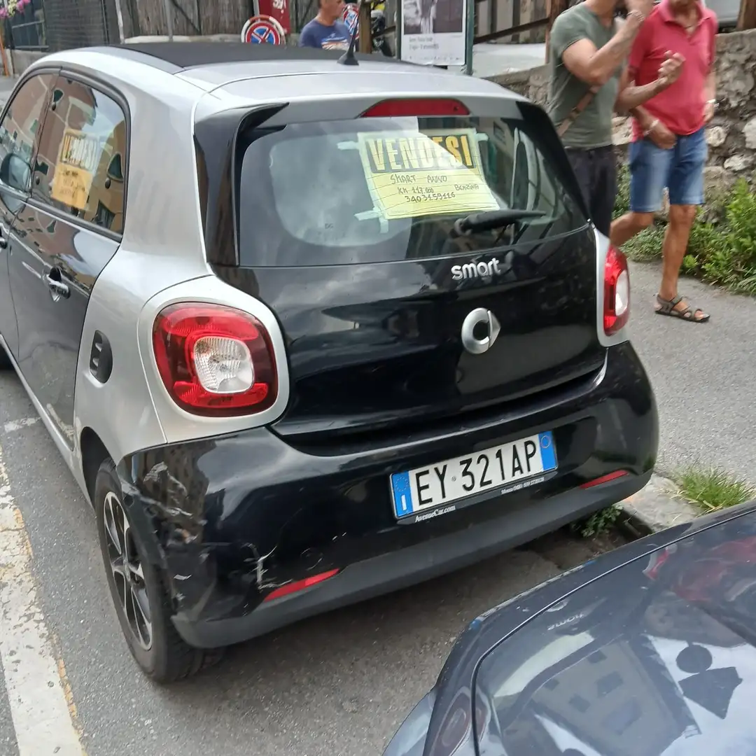 smart forFour Forfour II 2015 1.0 Passion 71cv Noir - 1