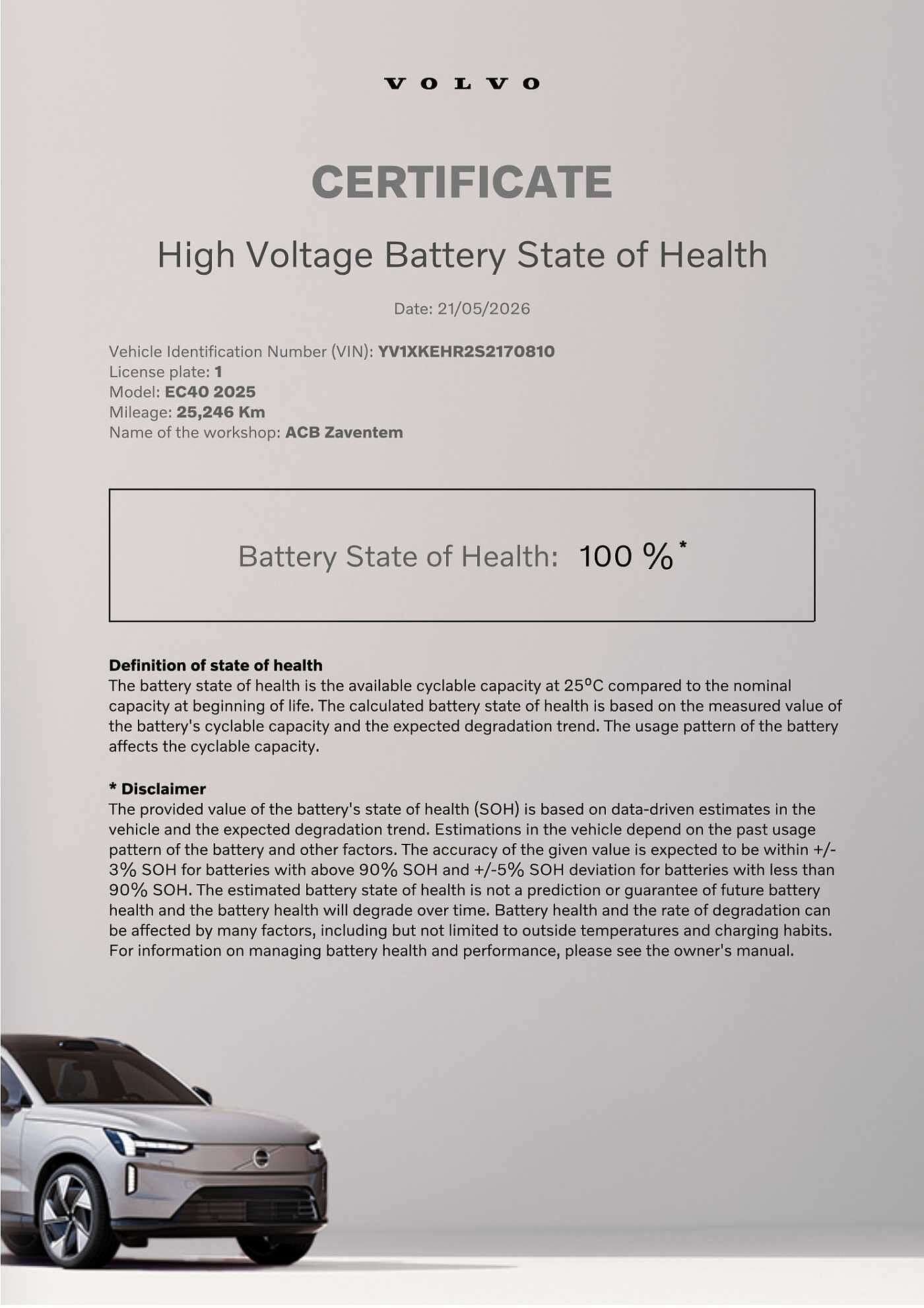 2025 Volvo EX 40