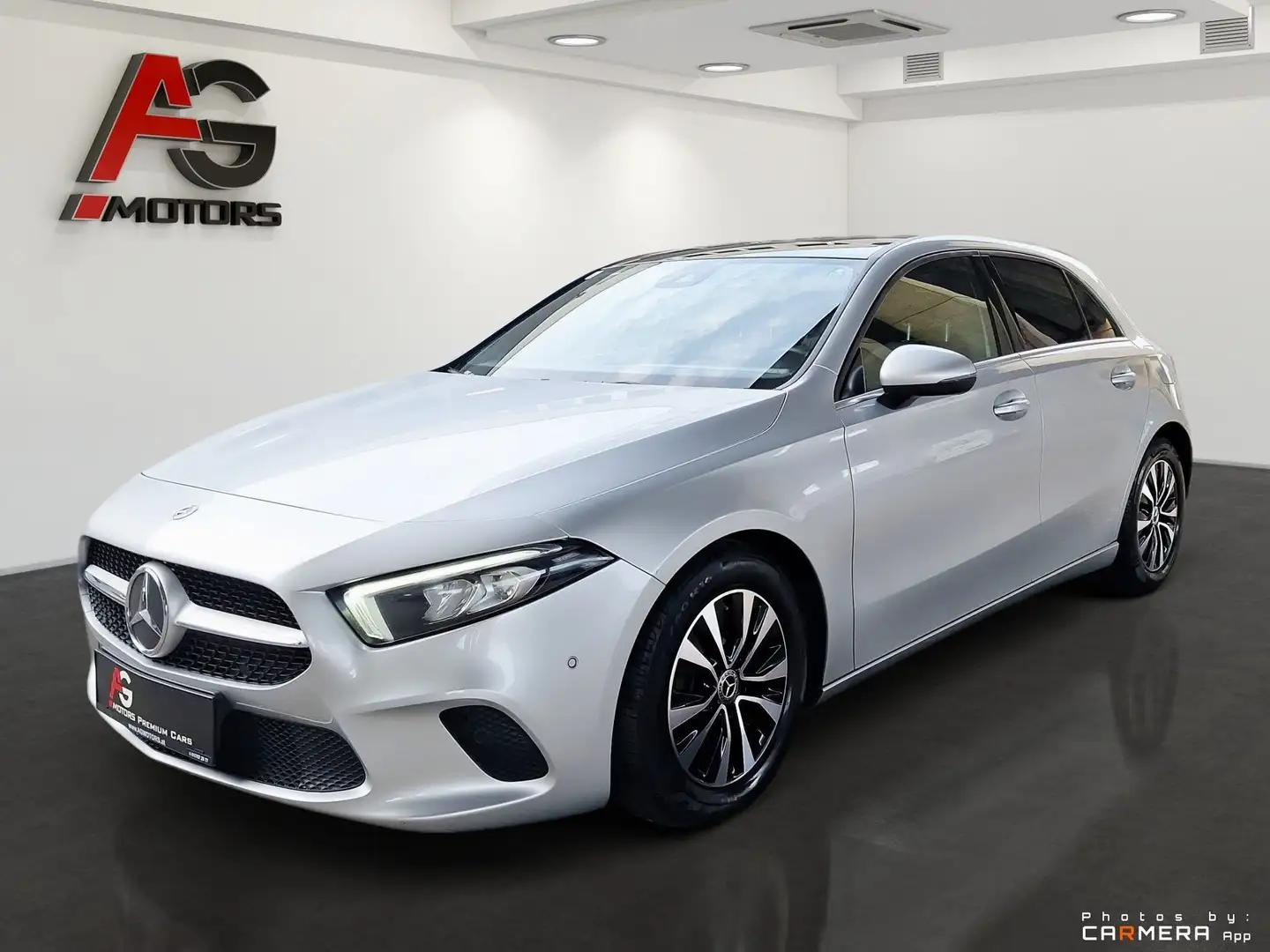 Mercedes-Benz A 200 Aut./LED/Panorama/AHK/Navi/Kamera/SHZ/1.Besitz Argento - 1
