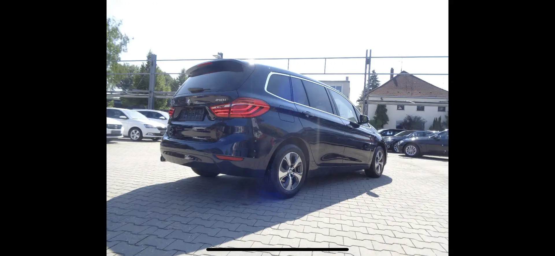 BMW 218 218i Gran Tourer 7 Sitze Blau - 2