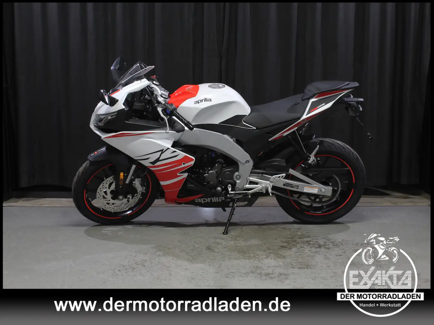 Aprilia RS 125 RS 125 E5+ KINGSNAKE WHITE Blanc - 2