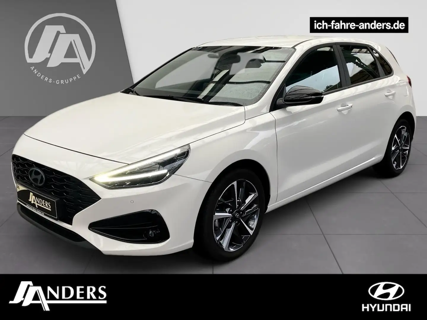 Hyundai i30 MY25 1.0 T-GDI Aut. Advantage +Navi+SHZ+LED Weiß - 1