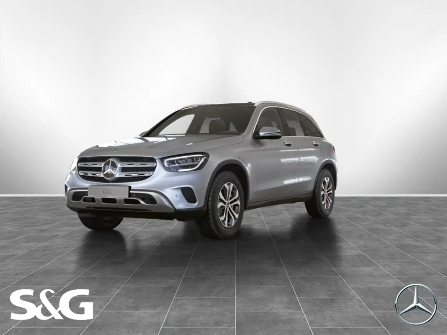 Mercedes-Benz GLC 220 d 4M AHK+PANO+DISTRONIC+KAMERA+LED+17" Argent - 1