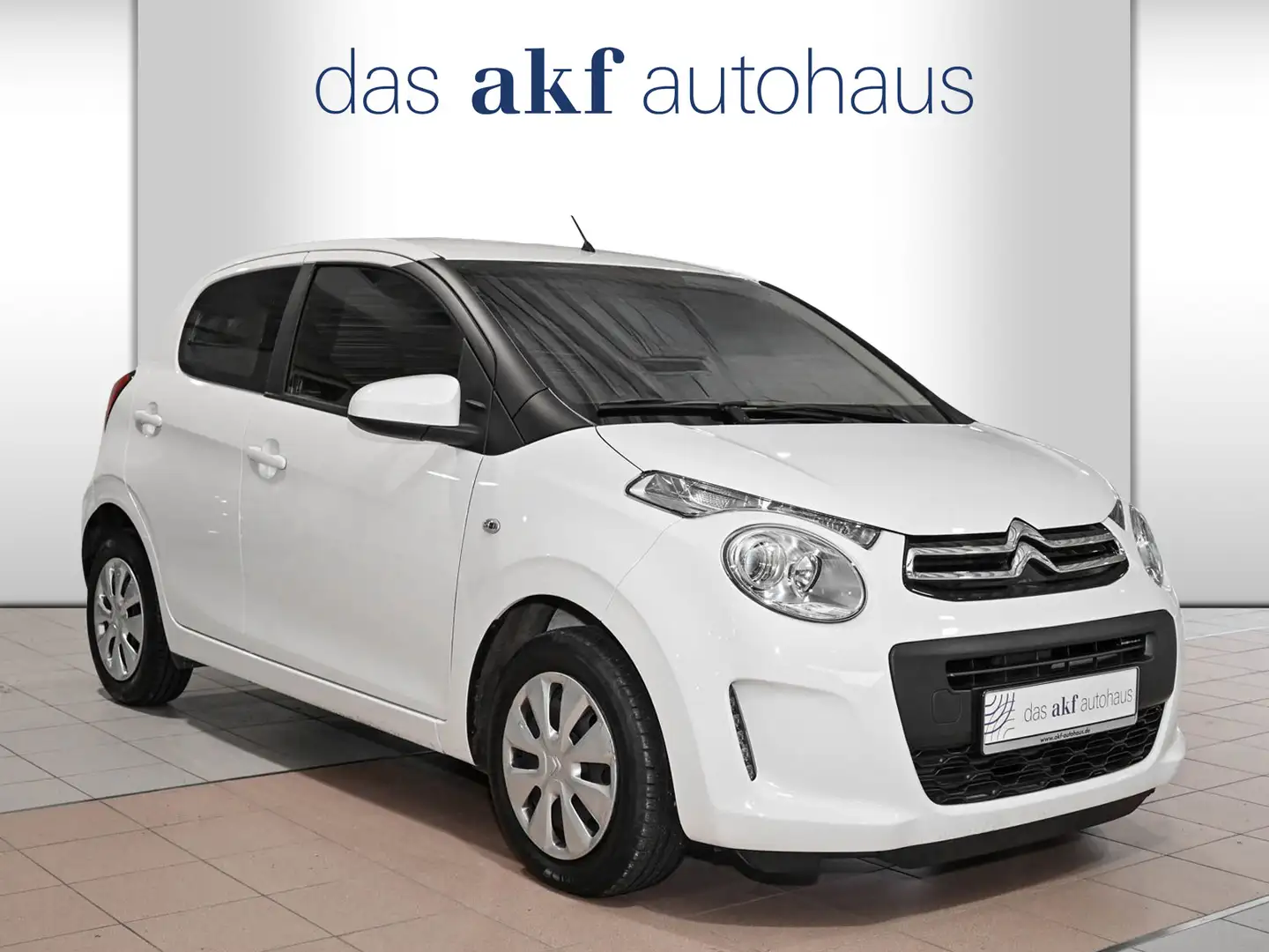 Citroen C1 1.0 VTI Feel-Klima*Kamera*Bluetooth*DAB+ Weiß - 2