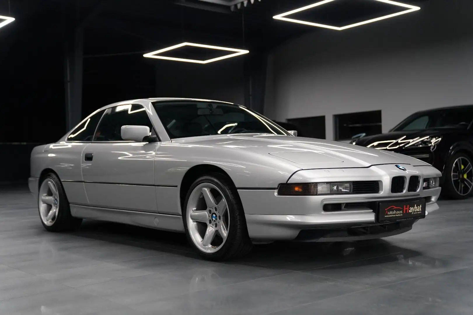 BMW 850 CI Aut. Schiebedach-Leder-18"-H Silber - 1