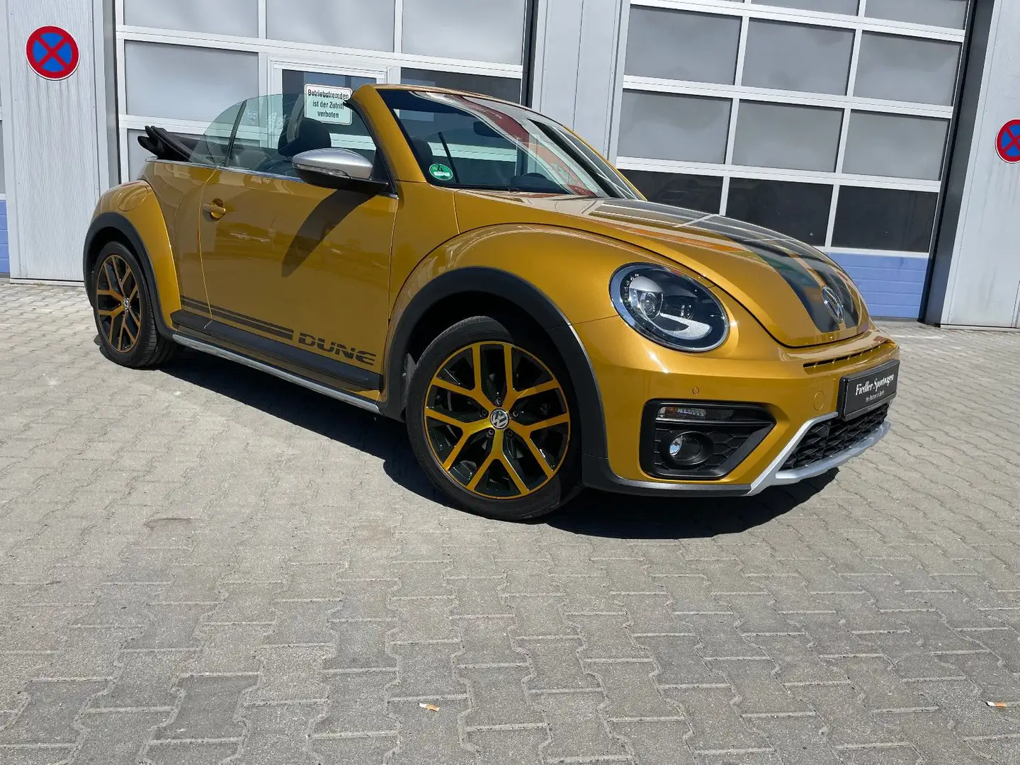 Volkswagen Beetle Cabrio Dune*DAB*Kamera*App*Voll*Leder*Vol Žlutá - 1