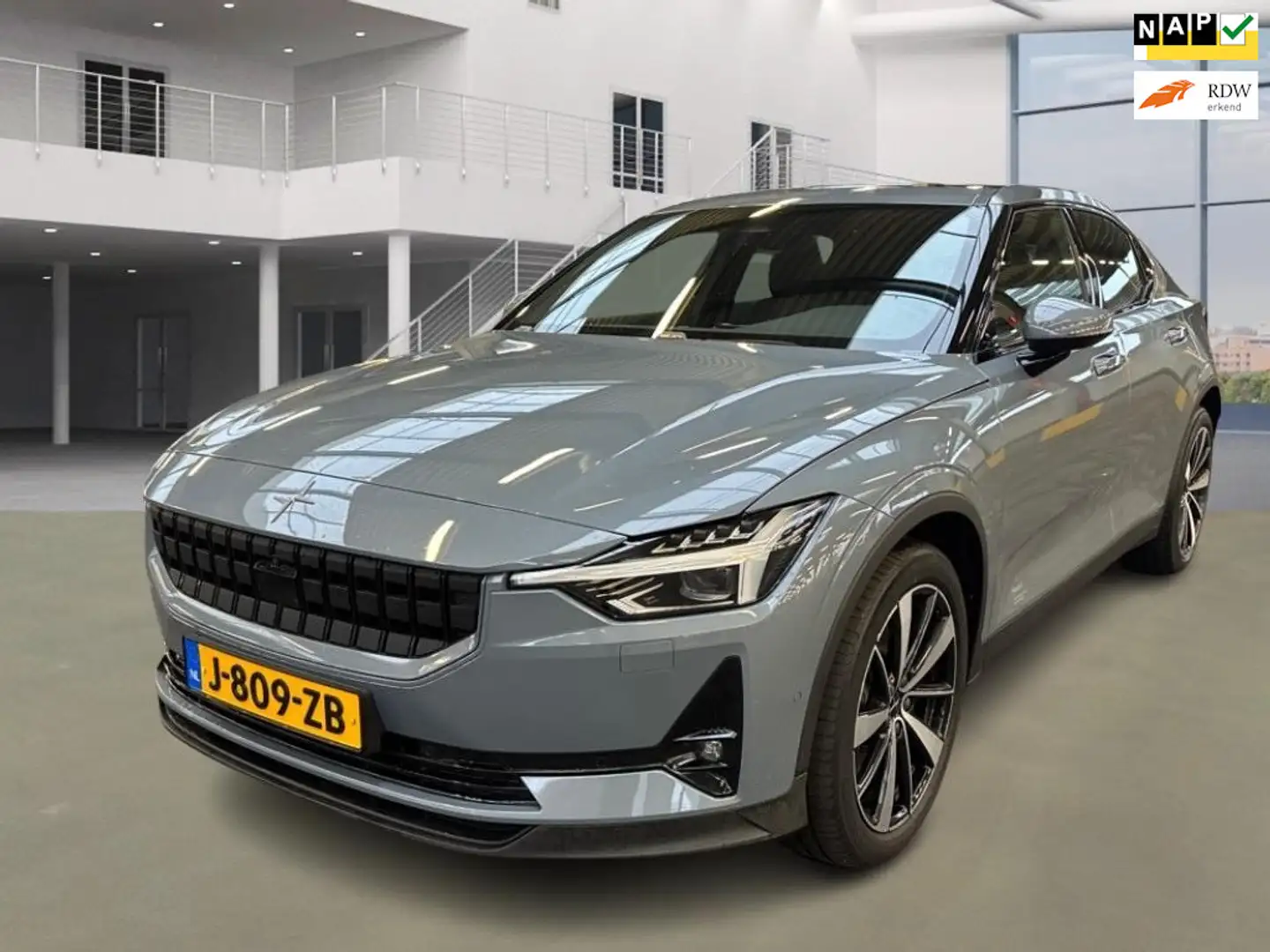 Polestar 2 Long Range Dual Motor Launch Edition 78kWh | SOH 9 Grijs - 1
