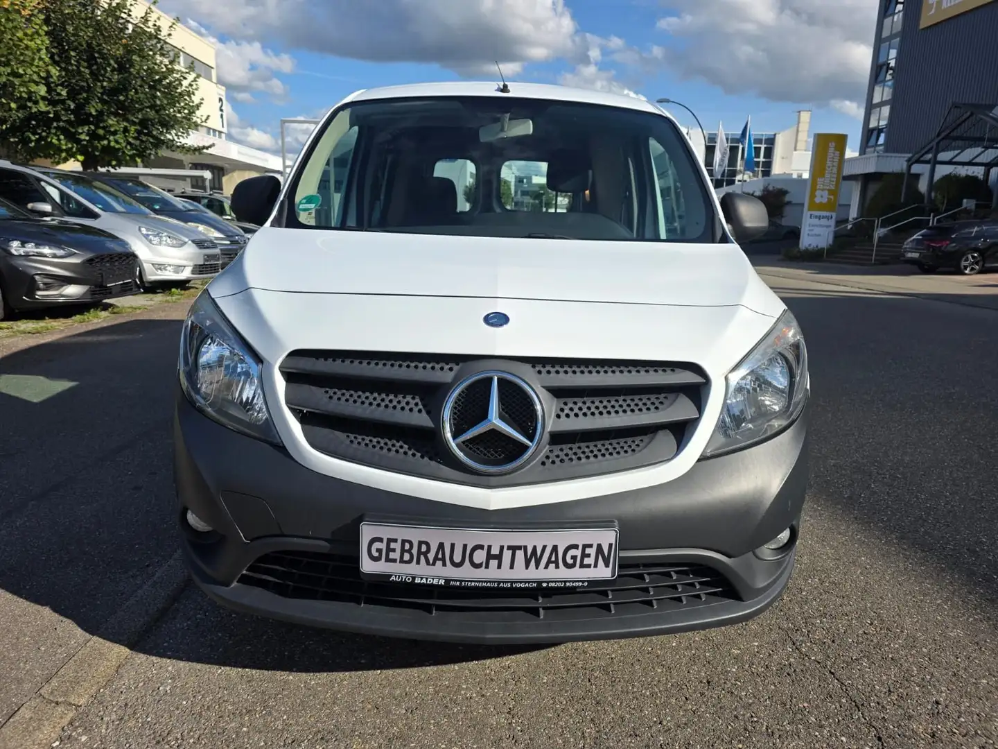 Mercedes-Benz Citan Kasten 109 CDI lang Weiß - 2