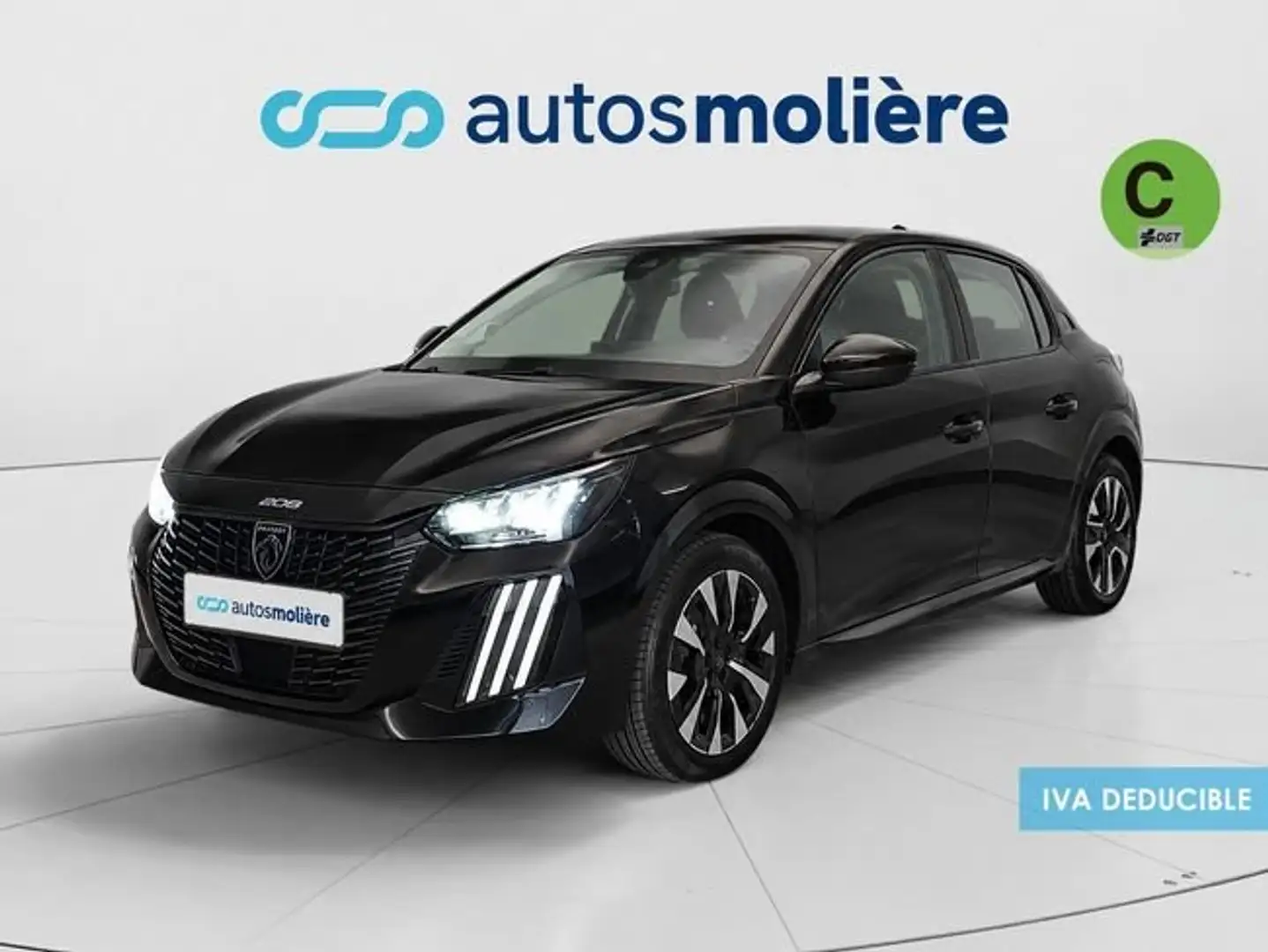 Peugeot 208 Gasolina 100 Allure 75 kW (100 CV) Negro - 1