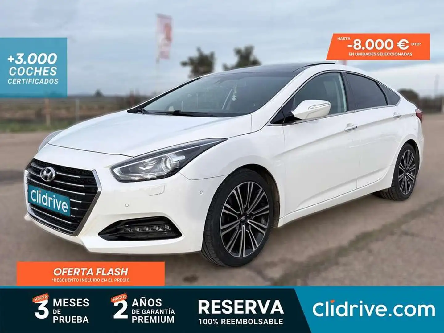 Hyundai i40 1.7 CRDi 141cv BlueDrive Style Blanc - 1