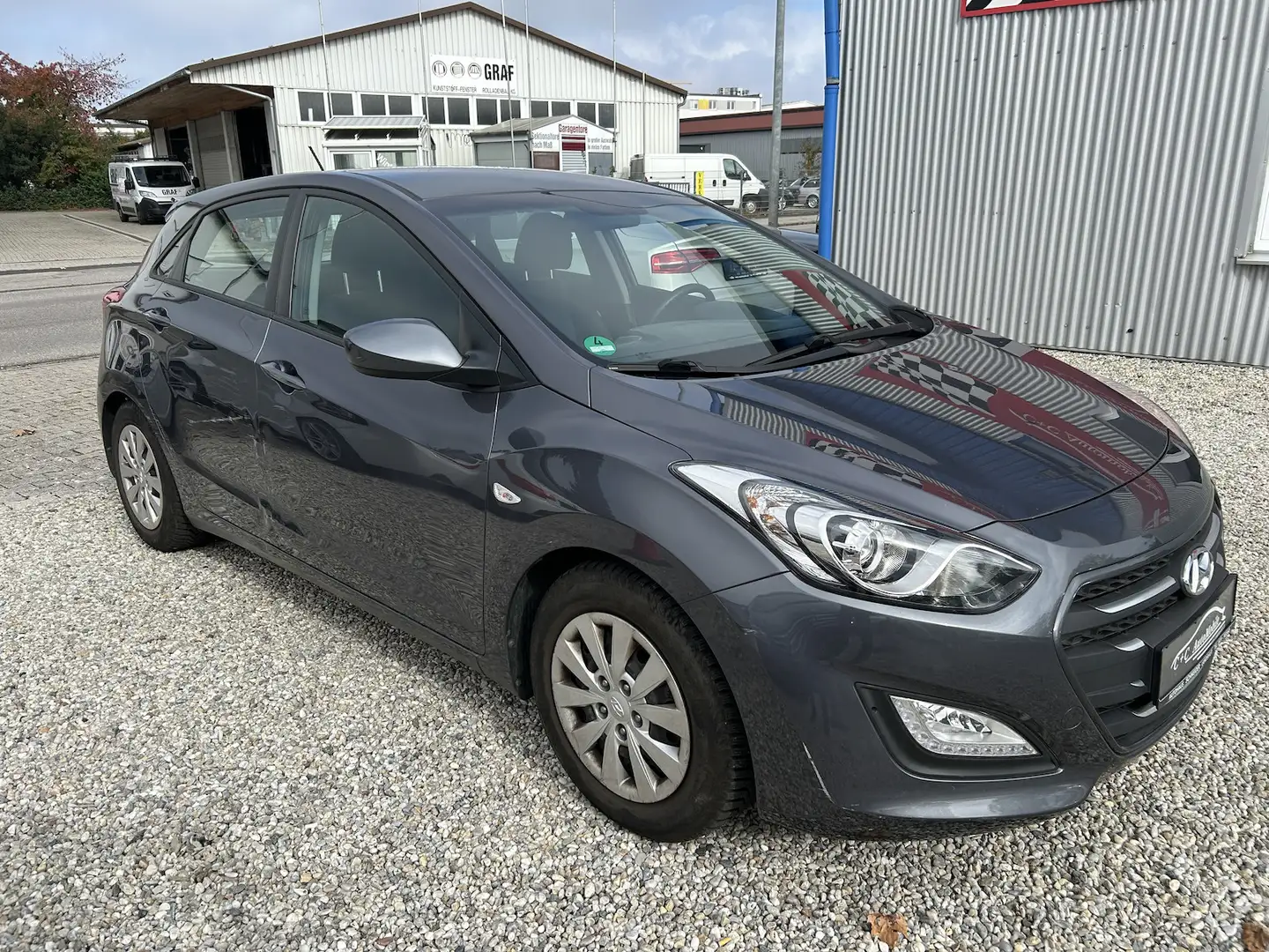 Hyundai i30 blue Classic 1.4i 1.Hand Klima Euro6 Gris - 1