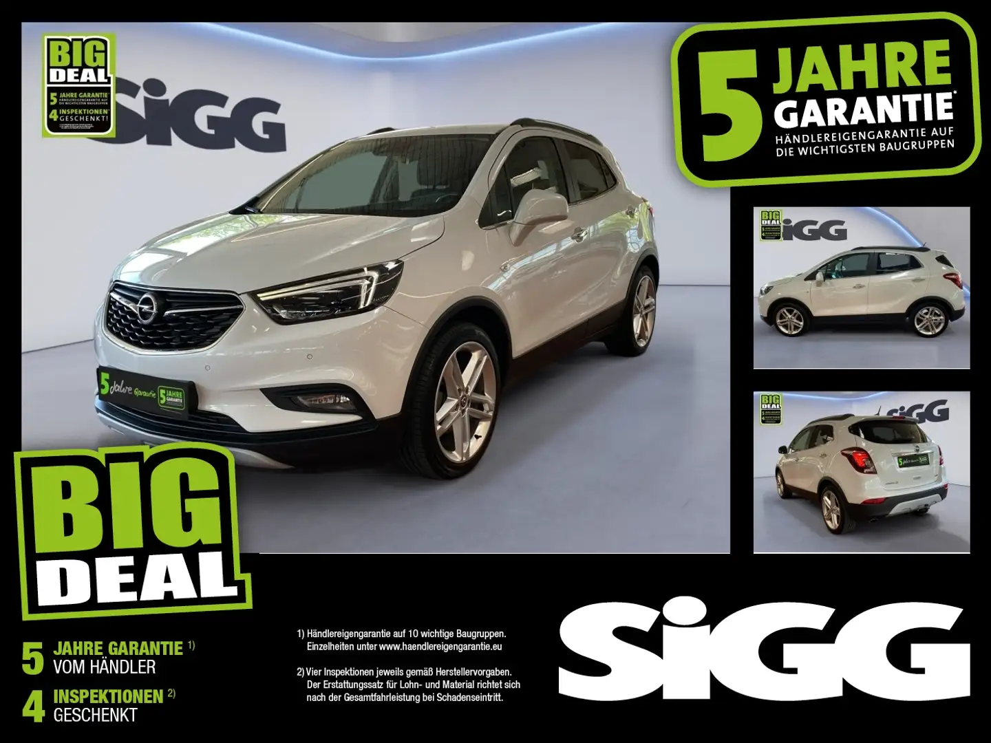 Opel Mokka X Ultimate Automatik, Navigation, Standheizung Blanc - 1