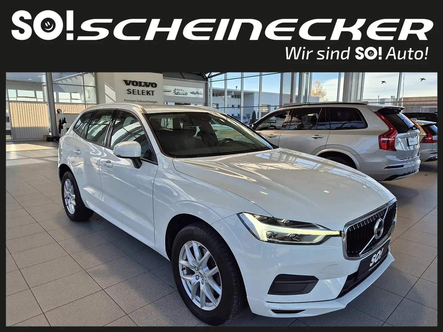 Volvo XC60 D4 Momentum AWD Geartronic Blanc - 1