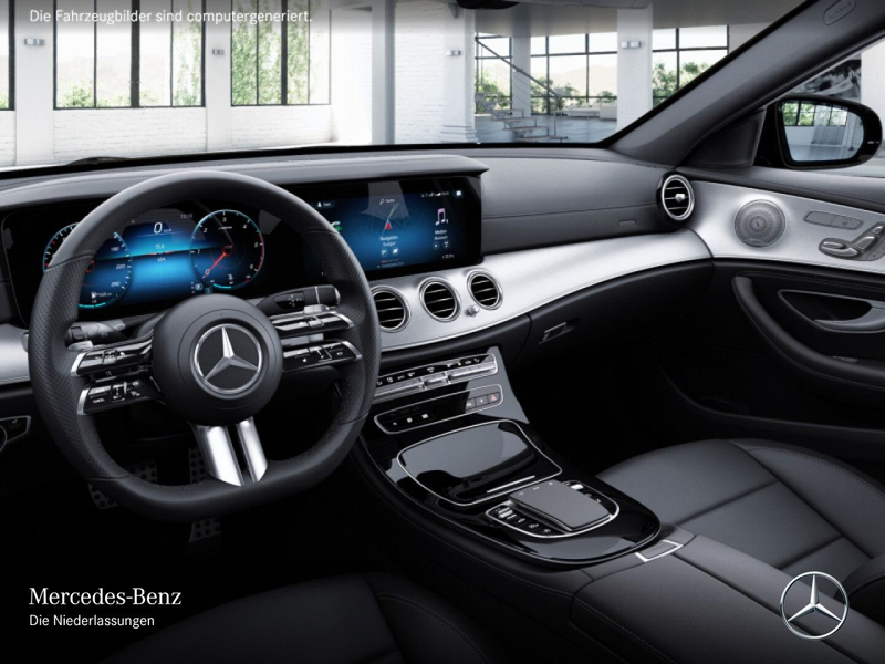 Mercedes-Benz E 400 d T 4M AMG+NIGHT+360+AHK+LED+STHZG+FAHRASS — photo 11