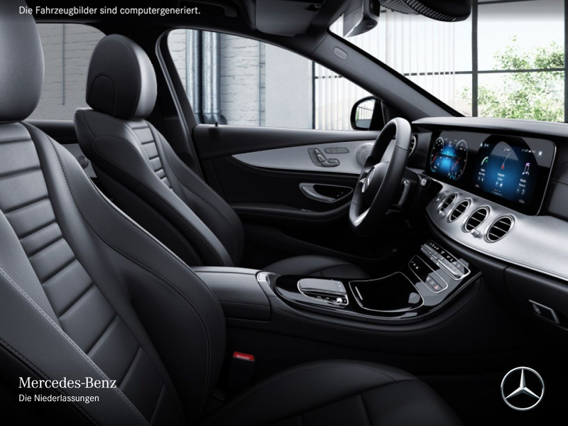 Mercedes-Benz E 400 d T 4M AMG+NIGHT+360+AHK+LED+STHZG+FAHRASS — photo 13