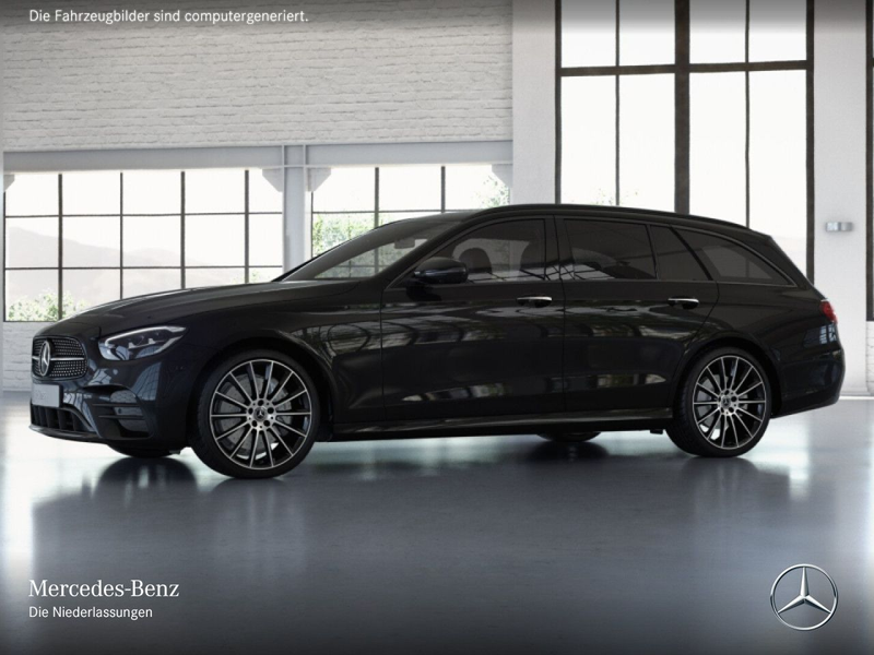 Mercedes-Benz E 400 d T 4M AMG+NIGHT+360+AHK+LED+STHZG+FAHRASS — photo 3