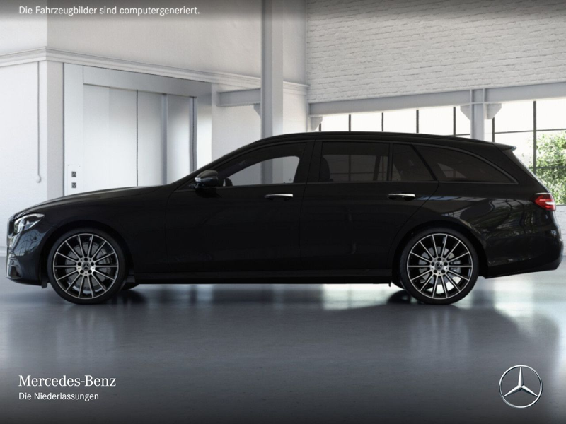 Mercedes-Benz E 400 d T 4M AMG+NIGHT+360+AHK+LED+STHZG+FAHRASS — photo 6