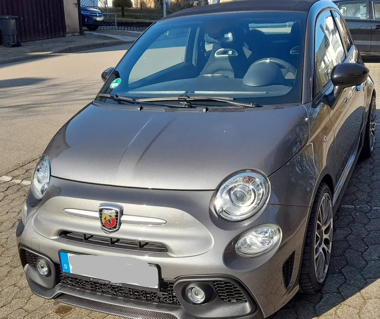 Abarth 500C 595 Cabrio Grau - 2