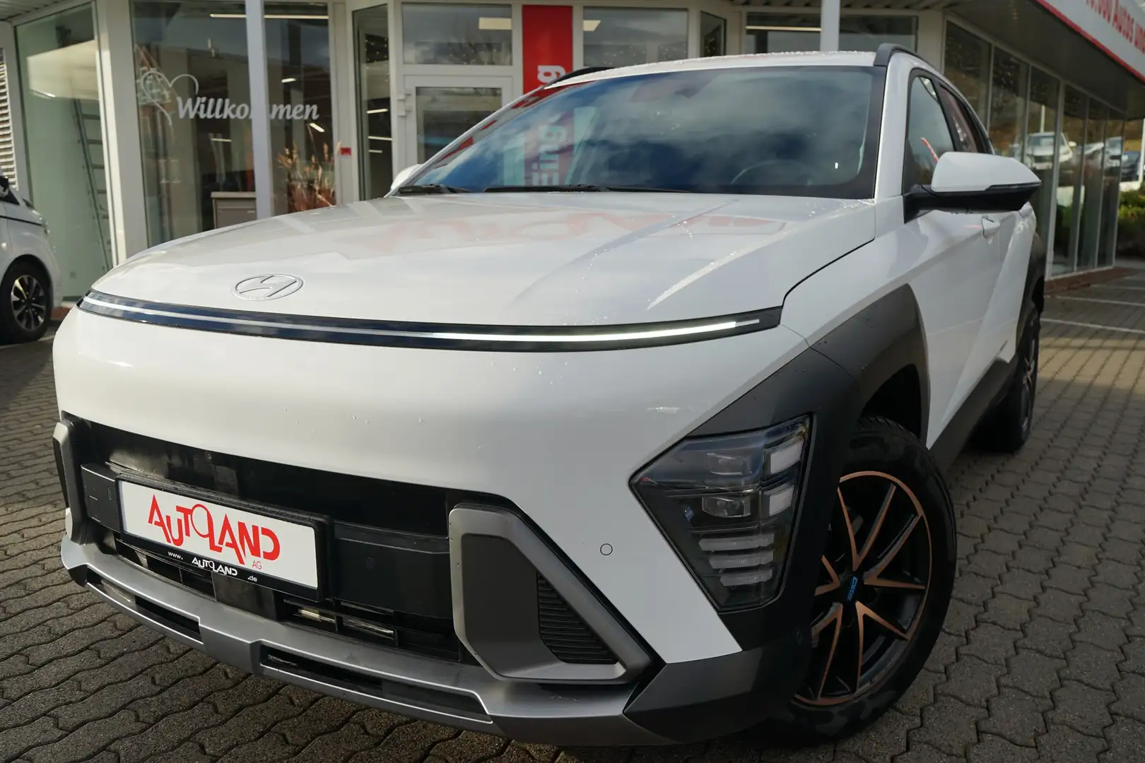 Hyundai KONA 1.0 T-GDI 2WD LED Navi Kamera Klimaaut. DAB Белый - 2
