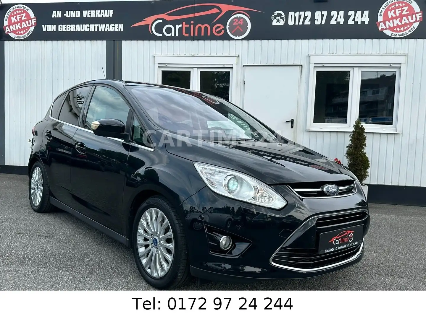 Ford C-Max C-MAX 1.6 EcoBoost Titanium*2.HAND*XENON*PANORAM Zwart - 2