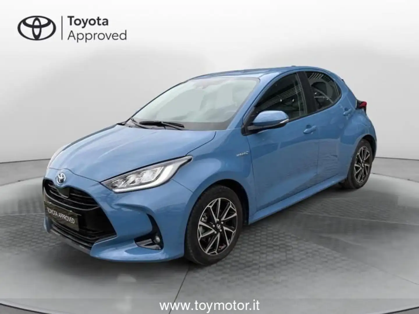 Toyota Yaris 4ª serie 1.5 Hybrid 5 porte Trend Blu/Azzurro - 1