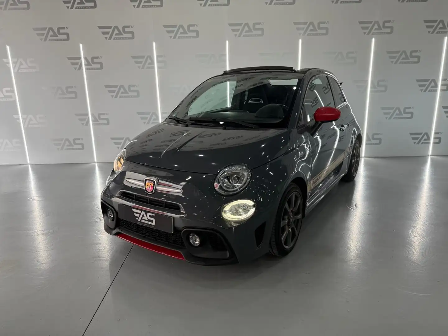 Fiat 500 ABARTH Auto. 595 Turismo 1.4 16v TJet E6 CABRIOLET Gris - 1