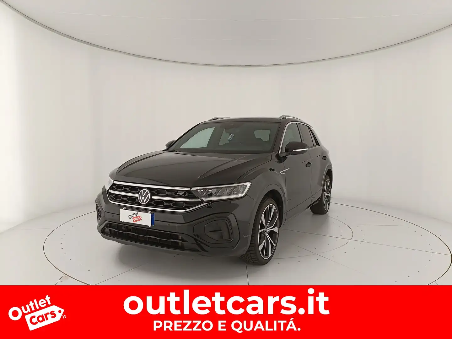 Volkswagen T-Roc 1.5 tsi r-line dsg Noir - 1